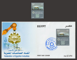 Egypt - 2022 - ( 100th Anniversary Federation Of Egyptian Industries ) - MNH** - Nuevos