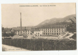 38 Isère Charavines Les Bains Les Usines De Scieries Cheminée Usine Ed Gd Voiron - Charavines