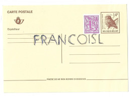 Lot De 2 Cartes Postales Anciennes Sans Illustrations Prétimbrés + Timbre Ajouté - Poste & Facteurs