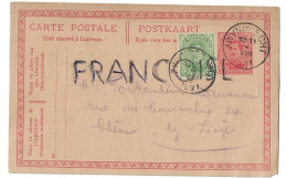 Carte Postale Ancienne Sans Illustration Prétimbrée - Poste & Facteurs