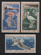 Mauritanie  -  1961 - Oiseaux -  PA 18 à 20- Neufs ** - MNH - Mauritanie (1960-...)