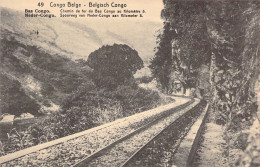 CONGO BELGE - Chemin De Fer Du Bas Congo Au Kilomètre 5 - Carte Postale Ancienne - Congo Belga