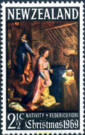 248817 MNH NUEVA ZELANDA 1969 NAVIDAD - Variedades Y Curiosidades