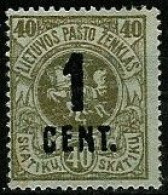 LITHUANIA..1922..Michel # 142..MLH. - Lithuania