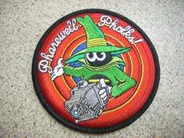 Official Patch HELLENIC AIR FORCE 348 MTA PATCH THE END OF THE PHAREWELL PHOLK - Aviazione