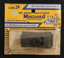 Roco Model Miniatures MiniTanks - 204 - US Commandcar M20 - Modellino Militare - Andere & Zonder Classificatie