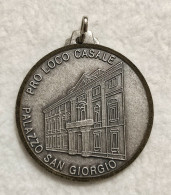 Medaglia Pro Loco Casale Monf. - Palazzo San Giorgio - Pubblicità Rotomec - 40mm - Altri & Non Classificati