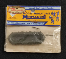 Roco Miniatures Minitanks N°118 Assault Craft - Modellino Gommone D'Assalto - Sonstige & Ohne Zuordnung