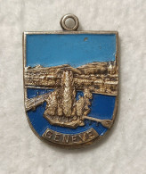 Medaglia Svizzera Con Smalti - Vintage - Genève - Suisse - Altri & Non Classificati