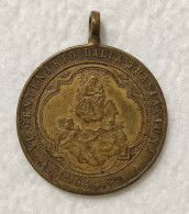 Medaglia Madonna Di Loreto - VI Centenario Dalla Traslazione - 1894-95 - 32mm - Altri & Non Classificati