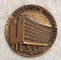 Medaglia Alleanza Assicurazioni Milano - Ricordo Successo - 40mm - Altri & Non Classificati