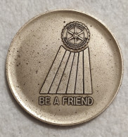 Medaglia Rotary Club - Be A Friend - 1994-1995 - Johnson - 70mm - Altri & Non Classificati