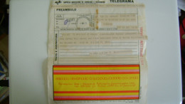 BRAZIL / BRASIL - TELEGRAM SENT FROM LIVRAMENTO / RS TO COPACABANA / RIO DE JANEIRO IN 1972 IN THE STATE - Brieven En Documenten