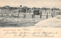 Ostseebad Dahme,Holst. - Am Strande Gel.1905 AKS - Dahme