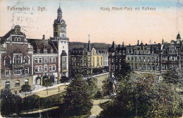 Falkenstein I.Vgtl. - König Albert-Platz Mit Rathaus - Falkenstein (Vogtland)