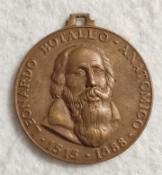 Medaglia Leonardo Botallo - Riunioni Medico-Chirurgiche - Torino 1954 - Altri & Non Classificati