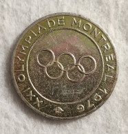 Gettone XXI Olimpiade Montreal 1976 - Altri & Non Classificati