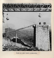 Guarda - REAL PHOTO - Ponte Sobre O Rio Côa Em Construção Em 1944 - Portugal - Guarda