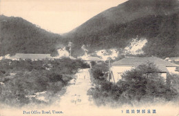 JAPON - Post Office Road - UNZEN - Carte Postale Ancienne - Andere & Zonder Classificatie