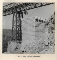 Guarda - REAL PHOTO - Ponte Sobre O Rio Côa Em Construção Em 1944 - Portugal - Guarda