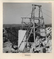 Guarda - REAL PHOTO - Ponte Sobre O Rio Côa Em Construção Em 1944 - Portugal - Guarda