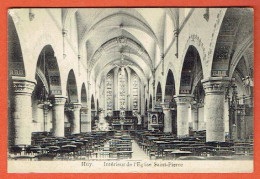 JP - CP Huy - Intérieur De L'Eglise Saint-Pierre 1920 Sur COB 138 - Hoei
