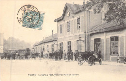 FRANCE - 55 - VERDUN - La Gare De L'est Vue Prise Place De La Gare - Carte Postale Ancienne - Verdun