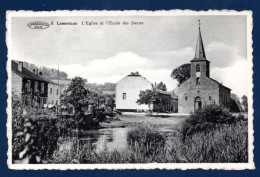 Lamorteau (Rouvroy). L'église Saint-Nicolas Et La Petite école Des Soeurs. 1955 - Rouvroy