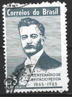 Brazil 1965. Scott #1002 (U) President, Epitacio Da Silva Pessoa  *Complete Issue* - Oblitérés