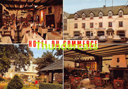 Delcampe - CPSM HOTEL DU COMMERCE MAISSIN LIBIN - Libin