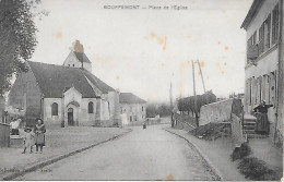 BOUFFEMONT  ( 95 ) - Place De L'Eglise - Bouffémont