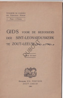 Zoutleeuw - Gids Sint-Leonarduskerk - 1931 - Derde Uitgave (V2339) - Oud