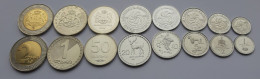 Georgia Set Of 8 Coins UNC 1 Tetri To 2 Lari 1993 - 2006 - Georgia