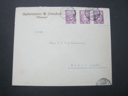 LITAUEN , 1928 , Brief Nach Deutschland Aus Memel - Lithuania