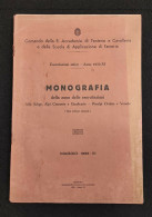 Monografia Zona Esercitazioni - Alto Adige - Accademia Fanteria - Anno 1933 - Other & Unclassified