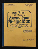 Initiation à L'étude Du Vocabulaire Analogique - Galandy/Balaignac - Delagrave - Niños