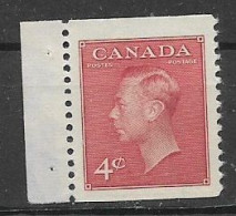 CANADA  1941-51 SERIE ORDINARIA EFFIGE DI GIORGIO VI  YVERT. 239A MNH XF - Unused Stamps
