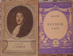 Esther (Racine) - Hachette 1935 Et Larousse 1933 - 1901-1940
