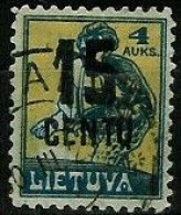 LITHUANIA..1922..Michel # 169..used. - Lithuania