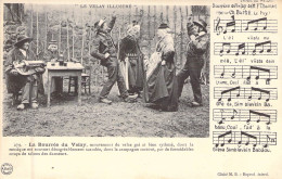 FOLKLORE - LA BOURREE DU VELAY - Mouvement De Valse Gai Et Bien Rythmé Dont La Musique ....- Carte Postale Ancienne - Dans