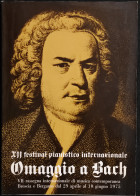 Omaggio A Bach - XII Festival Pianistico Int. - 1975 - Cinema E Musica