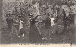 FOLKLORE - BOURBONNAIS - Danse Bourbonnaise - Carte Postale Ancienne - Danze