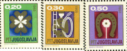 170572 MNH YUGOSLAVIA 1967 AÑO NUEVO 1968 - Lots & Serien