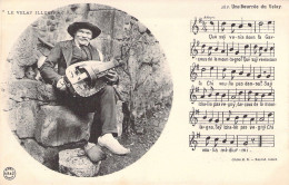 [-50%] FOLKLORE - Le Velay Illustré - Une Bourrée Du Velay - Carte Postale Ancienne - Musik