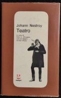 Teatro - J. Nestroy - Alelphi Ed. - 1974 - Cinema E Musica