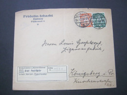 DANZIG ,  , Firmenbrief 1927 - Cartas & Documentos