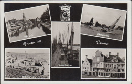 Netherland - Lemmer - Old Views - Het Dok - Vissershaven - Oude Gevel - Lemmer