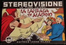 La Lampada Di Aladino - Stereovisione - Ed. Leone - 1968 + Disco - Bambini