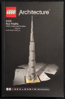 Lego Architecture - B. Khalifa - 2016 - Manuale - Non Classificati