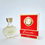 Miniatures De  Parfum  FAROUCHE De   Nina Ricci  Sérigraphie Blanche  4 Lignes  EDT 6 Ml  + Boite - Miniatures Femmes (avec Boite)